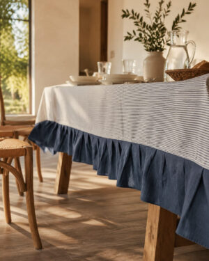 mantel_mil_rayas_volado_detalle_1200x1500 Colección Amalfi - Mantel de Tussor con Volado